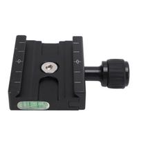 Quick Release Clamp for Arca Style Plate Aluminum Alloy 60mm Camera Tripod Quick Release Plate Clamp with 3 Bubble