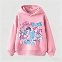 K-pop Demon Hunters Printed Children's Hoodie Anime Cute Hoodie Anime Casual Hoodie 130