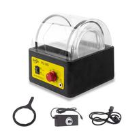 PG-085 Jewelry Tumbler Polisher, 110-240V Universal Voltage Cleaning & Finishing Tool for Gold Silver Brass Jewelry Making