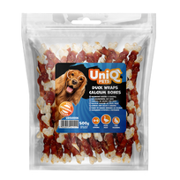 UNIQ PETS skanėstas kalcio kauliukai su antiena 500g