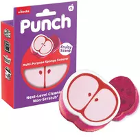 Vileda Punch universalus šveitimo kempinė Obuolys, 1 vnt.