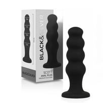 BLACK&SILVER - SCOTT PREMIUM SILIKONINIS ANALINIS KAMŠTIS