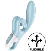 SATISFYER - TOUCH ME RABBIT VIBRATORIUS MĖLYNAS