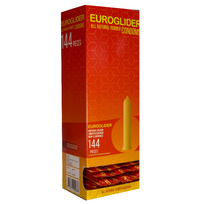 EUROGLIDER - Natūralūs prezervatyvai 144 vnt.