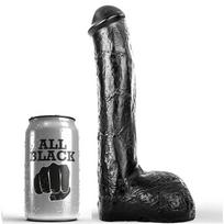 ALL BLACK - Realistiškas analinis dildo 23 cm