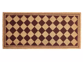 CARDONA durų kilimėlis, smėlio / ruda spalva, 55 x 120 cm, kokoso pluoštas