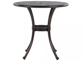 Bistro staliukas BOVINO 65 cm metalinis tamsiai rudas