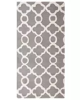Kilimas ZILE pilkas 80 x 150 cm vilnonis
