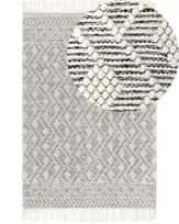 Kilimas KAVAK juodas 160 x 230 cm vilnonis
