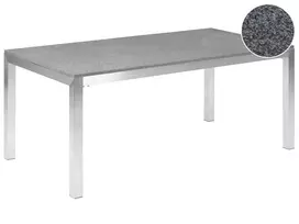 Sodo stalas GROSSETO 180 cm 90 cm poliruotas granitas pilkas