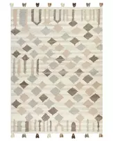Kilimas KAGHTSRASHEN smėlio spalvos 200 x 300 cm vilnonis Kilim