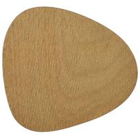 Stalo padėkliukas Hermia Pear, 45 cm x 33 cm, 4 vnt., Geltona sp.