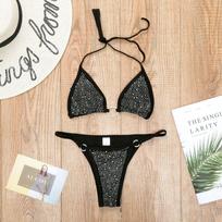 Stilingas Cirkonio Bikini Maudymosi Kostiumas Moterims, Europos ir Amerikos Dizainas, Bestseleris, Atskiras Maudymosi Kostiumas Large