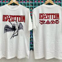 2026 Led Zeppelin Rock band short-sleeved T-shirt Fashion Sports Pure polyester Men's T-Shirt Children's Clothing Tee Y2k Woman S