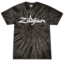 Zildjian Cymbals Logo Tie-Dye T-Shirt Drummer Rock Band on Youth, Adult Size Tee XXL
