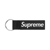 Supreme Webbing Keychain Black - 26SS ONE SIZE
