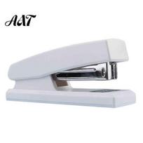 Desktop Stapling Tool for Documents Mini Stapler, with Ergonomic Curved Design, Handheld Morandi Color Office Supplies Paper Organization School Home