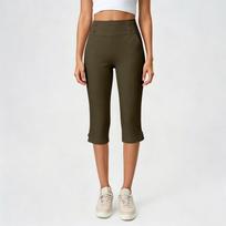 Women's Yoga Pants with Pockets, High Waist Stretch Workout Tights, Color Comfort Fit L