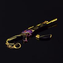 18cm Valorant Champions 2023 Vandal  Keychains Collection Game Metal Weapon Model Pendant Accessories Kunai Karambit Gifts Toys