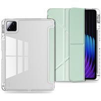 Case For Xiaomi Mi Pad 8 7 6 5 Pro Redmi Pad 2 SE 11 12.1 inch Tablet Case Pencil Holder Stand Clear Hard Acrylic Cover Case Mipad 7 7pro 11.2in šviesiai žalios spalvos