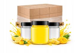 HALF PALLET 1520 pcs JAR ATENA JAR 225 ml glass jars for jam and honey