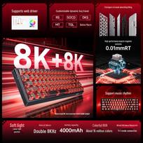 AOC K68 Wireless Triple-mode Magnetic Axis Mechanical Keyboard