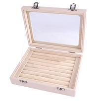 Finger Rings Velvet Jewelry Packaging Storage Korean Gift Box Rings Displays Case Jewelry Show Box