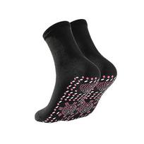 1 Pair Heating Sock Foot Warmer Thickened Design Cotton Fine Workmanship Safety Massager Multifunctional Supple to
