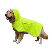 Pet Raincoat with Adjustable Hood and Reflective Design - Cape for Dogs XS