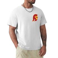 Usc Southern Cal Icon Logo Tshirt Gym Exercise Short Sleeve Tshirt S