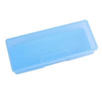 Transparent Colorful Makeup Brush Storage Box with Holes - , Desktop Pencil or Tool Holder for Cosmetics One Size