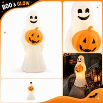 Halloween LED Tabletop Decoration with Lights for Home – House Ornament Statue One Size