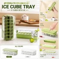 21 Tray with Press Lid Food Grade Home Box One Size