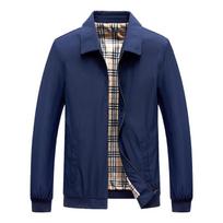 Men's Fleece Jackets, Men's Slim-fit Stand-up Collar Baseball Uniforms 2XL