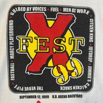 New Vintage X-Fest IX Rock Festival T-shirt Sz L Rare 2004 Nu-Metal Signed XL