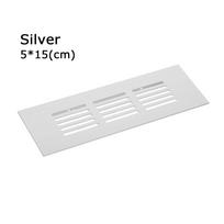 Accessories Aluminum Alloy Louver Hole Ornaments Ventilator Grille Air Vent Decor Vents Cover 5x15cm