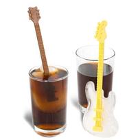 Ledo kubelių padėklas ir gitaros šokolado forma