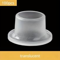 100pcs Faucet Leak Seal Gaskets, Faucet Triangle Valve Plugs, Universal Hot & Cold Sleeve Fittings, Hose Seal Gaskets, Rubber Drip Leak Prevention 100pcs