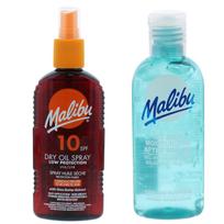 Malibu SPF10 bronzing oil in spray 200ml + gel after tanning 100ml