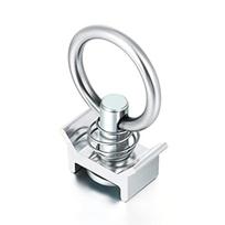 1/6/10Pcs Single Stud Fitting with Round O-Ring L-Track Airline Tie Down 4000lbs