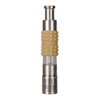Salt and Peppers Grinder with Thumb Button Stainless Steels Manual Peppers Mill for Camping Travel Outdoor Homes Kitchen
