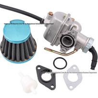 Off-road ATV Motorcycle Beach Buggy Carburetor (50-125CC) with Air & Oil Filters, PZ20 Gasket Other gray