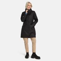 Striukė parka Minna, moteriška, juoda M, Huppa