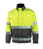 Welders winter jacket Tat Multi 6405, yellow/grey L, Dimex