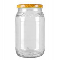 8X Indelis 900 ml Bitė Medaus korys su dangteliu Fi82 Medui Indelis 0,9L