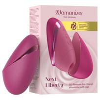 „Womanizer Next Liberty“ - oro bangomis veikiantis klitorio stimuliatorius (rožinis)