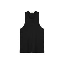 Fear Of God Essentials FW25 Spring Drop 2 Vintage Fit Tank Men tops Jet-Black 125SP254230F M