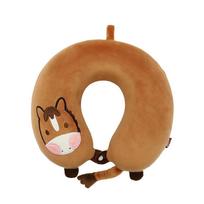 Pony Themed Memory Foam U Shape Pillow For Neck Support And Travel Use ruda