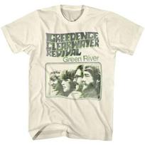 Vintage Rock Tops Creedence Clearwater Revival Bikers Oversize T Shirt Funny Rock T-shirt Cotton Streetwear Tops Clothing Unisex S