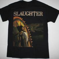 Slaughter rock band black T-shirt Unisex Tee All sizes S-4XL 2F570 L